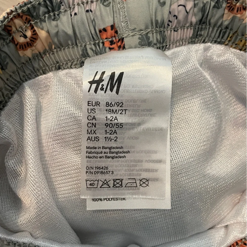 H&M Toddler Swim Trunks Size 18m-2T